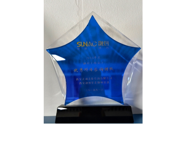 融創(chuàng)-2018年度優(yōu)秀項目咨詢團隊