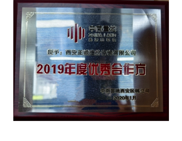 中南置地-2019年優(yōu)秀合作方
