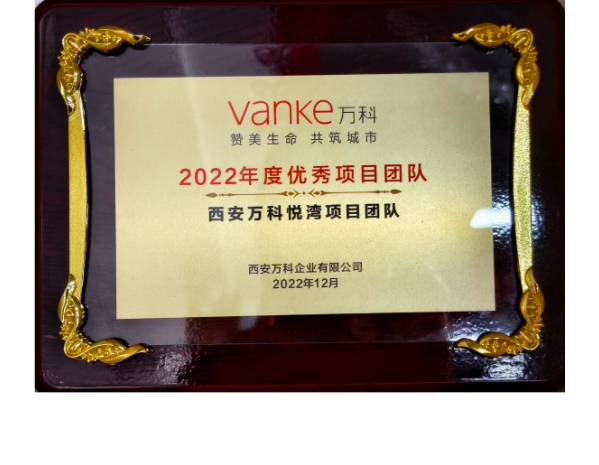 萬科-2022年度優(yōu)秀項目團隊